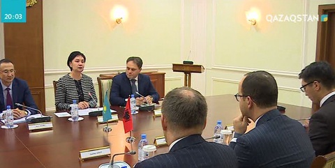 Мемлекеттік хатшы Албания Сыртқы істер министрін қабылдады