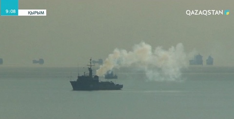 Киевте Ресей әскерилерінің Украинаның екі катеріне оқ атуына байланысты шеру өтті