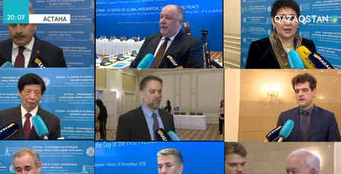 20-ға жуық елдің Парламент басшылары Елбасы мақаласын талқылады