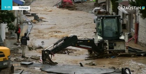 Түркиядағы Бодрум курортын алапат су тасқыны жайлады