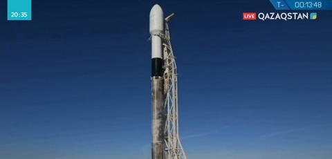 Қазақстанның екі жерсерігі «SpaceX» компаниясының зымыранымен ғарышқа ұшырылды