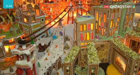 Ұлыбритания сәулетшілері қант пен дәмдеуіштерден шаһар тұрғызды