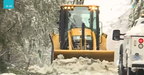 АҚШ-тың оңтүстік-шығысында боран салдарынан 380 мың тұрғын электр жарығынсыз қалды