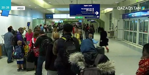 АҚШ-та бораннан 1000-нан астам рейс кейінге шегерілді