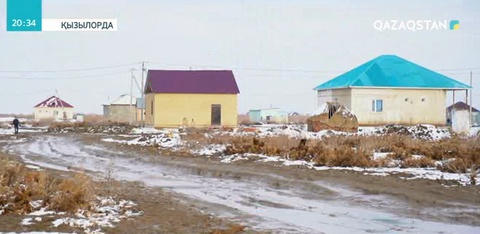Қызылорда қаласының шет аймақтарында тұрғындар батпаққа батып жатыр