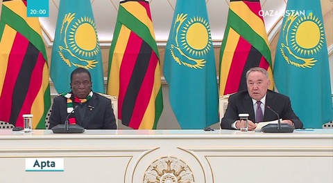 Елбасы осы аптада Зимбабве президентімен кездесті