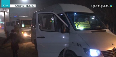 Түркістан қаласында қоғамдық көлік қызметі сын көтермейді