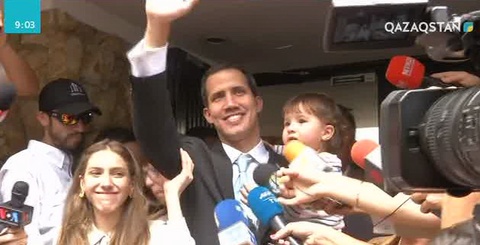 Венесуэлада оппозиция лидері Хуан Гуайдо өз бағдарламасын жариялады