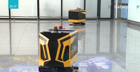 Қазақстандық компания өздігімен жұмыс істейтін еден жуғыш робот ойлап тапты