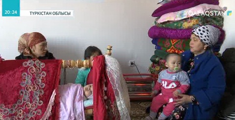 Кентау қаласында мүгедек жандарға берілген үй сапасыз болып шықты