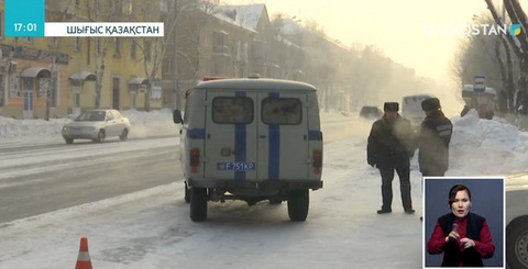 Өскеменде полиция көлігі қағып кеткен қария қайтыс болды