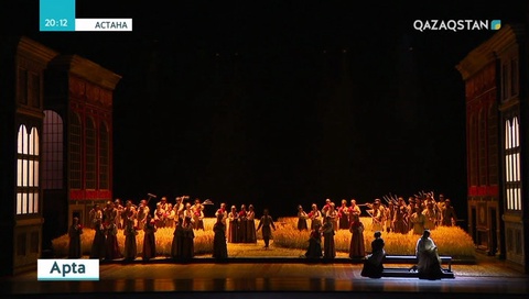 Мемлекет басшысы «Евгений Онегин» операсының премьерасын тамашалады