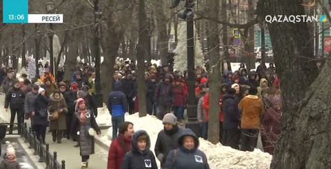 Ресейде саяси тұтқындарды босатуды талап еткен шеру өтті