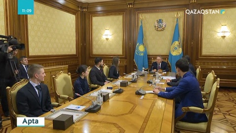 Елбасы халықаралық спорт сайыстарының жеңімпаздарымен кездесті