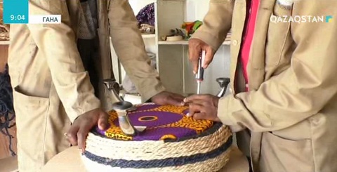 Ескі шиналарды кәдеге жаратады