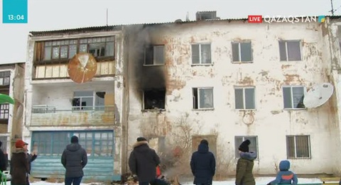 Балқаш станциясының тұрғыны көршісінің екі баласын өрттен құтқарды