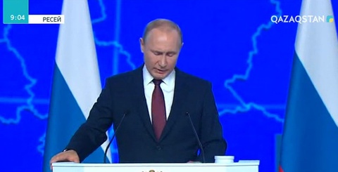 В.Путин АҚШ-қа ескерту жасады