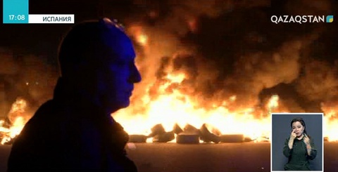 Каталонияда тәуелсіздік жақтастарының наразылық акциялары жалғасып жатыр