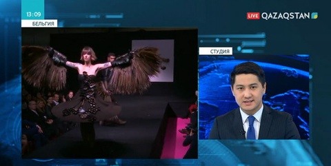 Дизайнерлер шоколадтан жасалған киім үлгілерін ұсынды