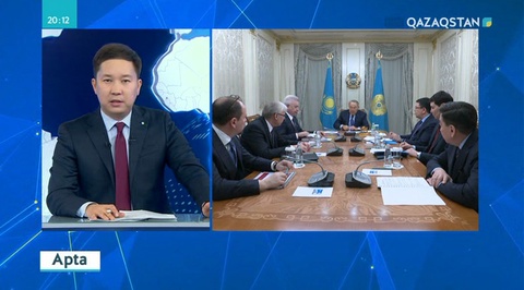 Мемлекет басшысы «Лукойл» мұнай компаниясының президенті Вагит Алекперовпен кездесті