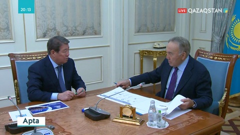 Елбасы «Самұрық-Қазына» ҰӘҚ» АҚ басқарма төрағасы Ахметжан Есімовті қабылдады