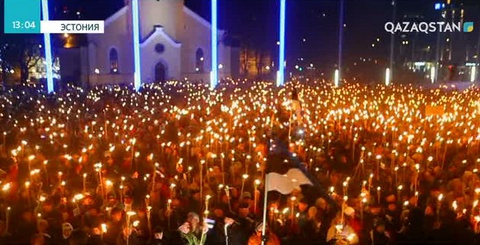 Эстонияда оңшылдар шеруге шықты