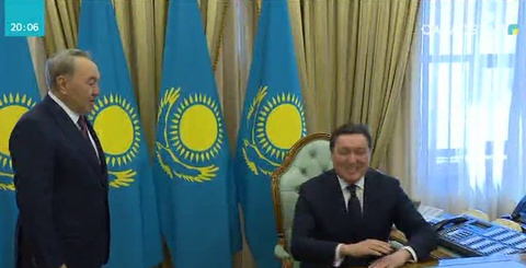 Асқар Мамин қызметіне кірісті