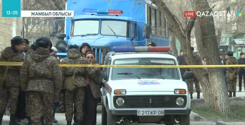 Тараздағы көпқабатты үйлердің бірінде жарылыс болды (Толығырақ)