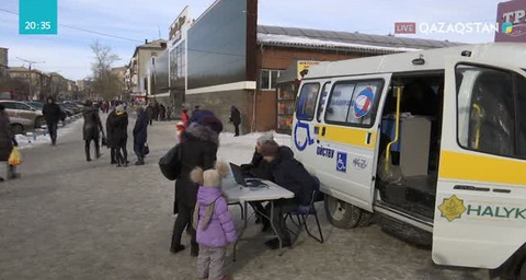 Павлодарда ірі сауда орындары мен базарларда әлеуметтік көмек алудың жолдарын түсіндіретін орталықтар ашылды