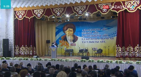 Жамбыл Жабаевтың 173 жылдығы туған жерінде тойланды
