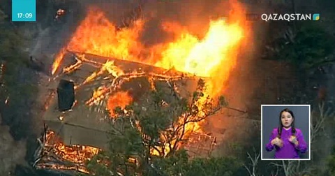 Австралияда орман өрті үйлерді шарпып жатыр