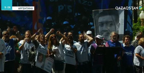 Аргентинада ұстаздар шеруге шықты