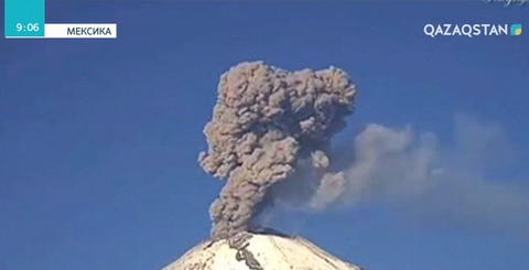Мексикада әлемдегі ең ірі вулкандардың бірі оянды