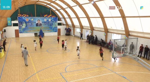 Атырауда оқушы қыздар арасында баскетболдан турнир өтті