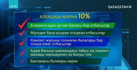 «Тұрғын үй құрылыс жинақ банкі» арқылы берілетін 2 пайыздық ипотеканың шарттары белгілі болды