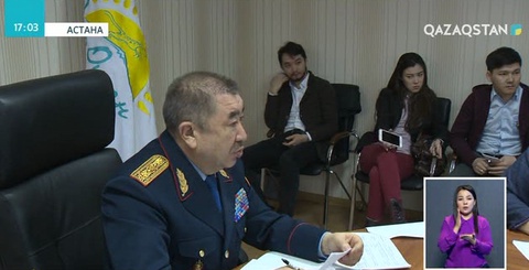 Ішкі істер министрі Ерлан Тұрғымбаев «Nur Otan» партиясында қоғамдық қабылдау өткізді