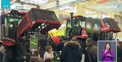 Астанада ауылшаруашылық техникалар көрмесі өтіп жатыр