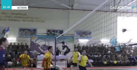 Әскерилер арасында волейболдан турнир өтті