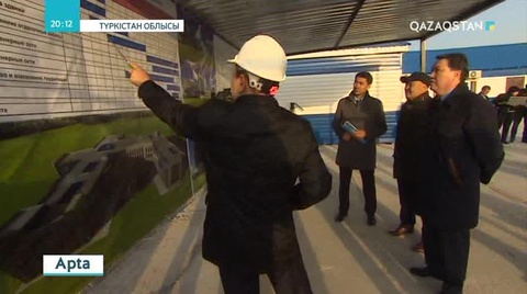 Түркістандағы құрылыс жұмыстарын орындау мақсатында Үкімет  нақты шараларды қолға алды