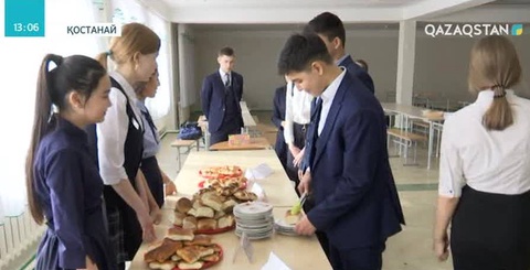 Қостанайдағы мектептерде «Адалдық асханасы» жұмыс істейді