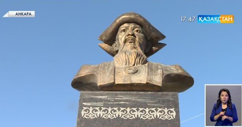 Анкарада Сүйінбай Аронұлының ескерткіші ашылды