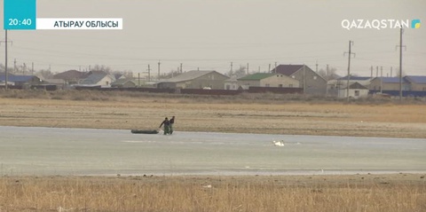 Жем өзені тартылып барады