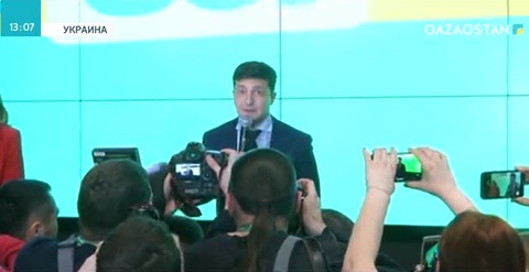 Зеленский әлде Порошенко: Украинада президент сайлауының екінші туры 21 сәуірде өтеді