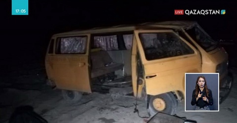 Алматыда жол-көлік апатынан жүргізуші оқиға орнында көз жұмды