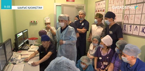 Шығыс Қазақстанда алғаш рет бауырға  шунттау операциясы жасалды