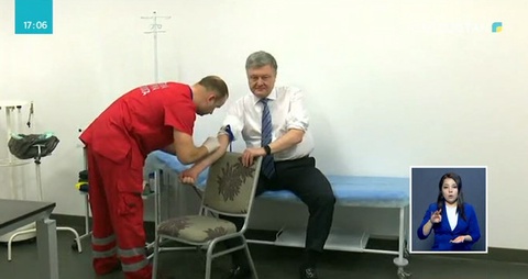 Украина: Үміткерлер есірткі сынағынан өтті