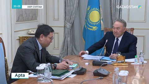 Елбасы Жансейіт Түймебаев, Ерболат Досаев және Дархан Қыдырәліні қабылдады