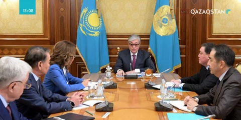 Ақордадағы қабылдау