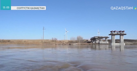СҚО-ның Қызылжар ауданында екі көпірді су басты