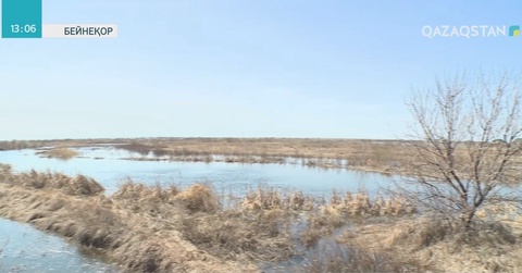 Атбасардағы Жабай өзенінен келетін қауіп сейілді